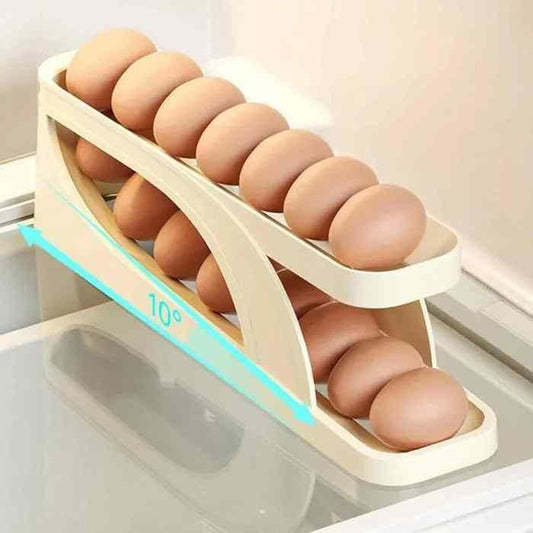 EggFlow Display Rack – Keep Eggs Fresh & Rolling