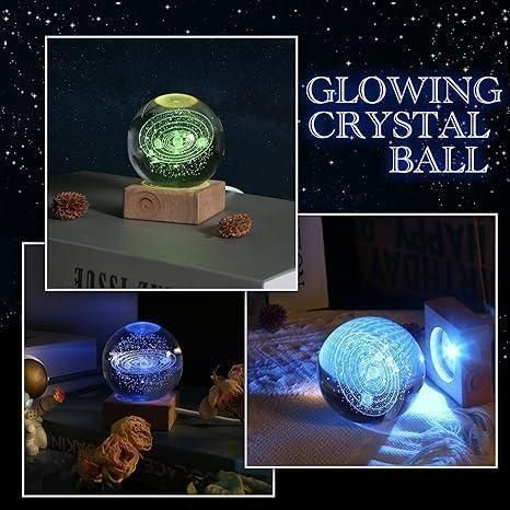 3D Space Crystal Lamp Ball(Assorted Design)