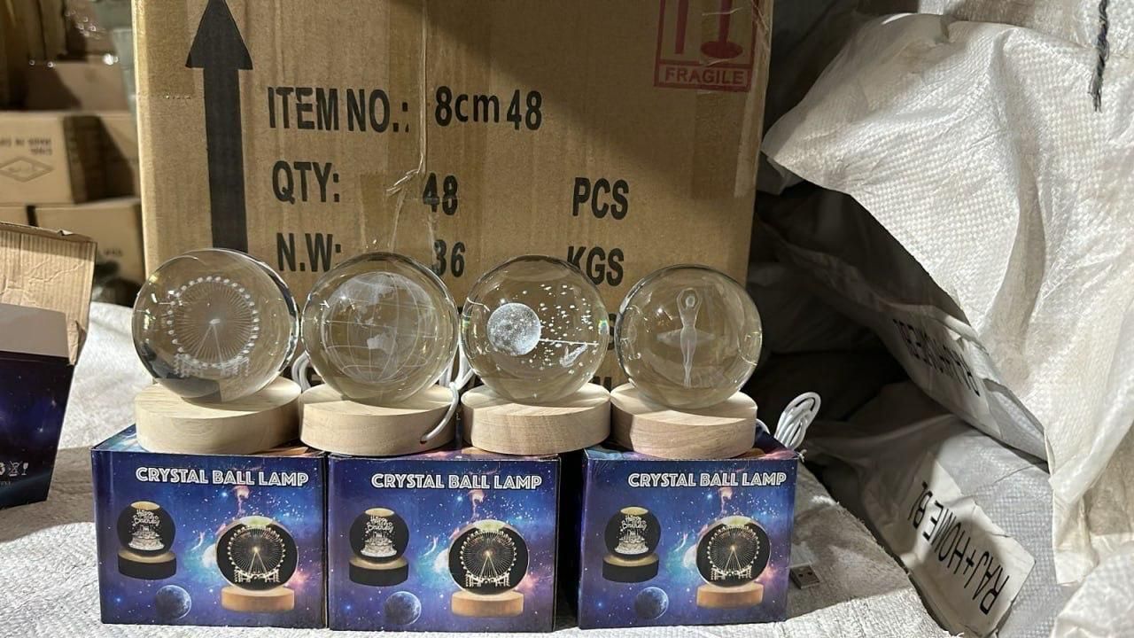 3D Space Crystal Lamp Ball(Assorted Design)